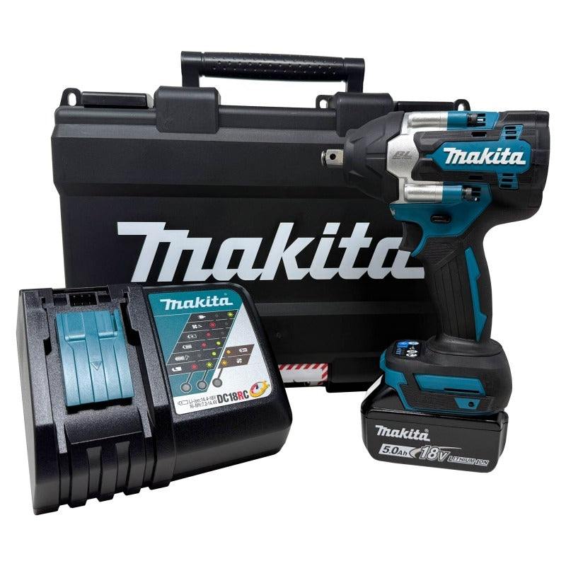 18v Brushless 1/2" Impact Wrench with 1x5ah Battery