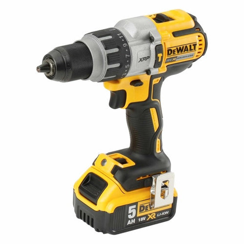 18v XR Brushless Hammer Drill Driver with 2x5ah Batteries