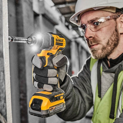 18v Compact Impact Driver with 2x Powerstack Batteries